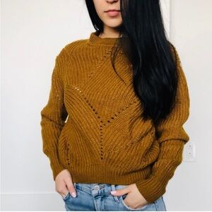 ARITZIA WILFRED Serment‎ Sweater in Mustard
